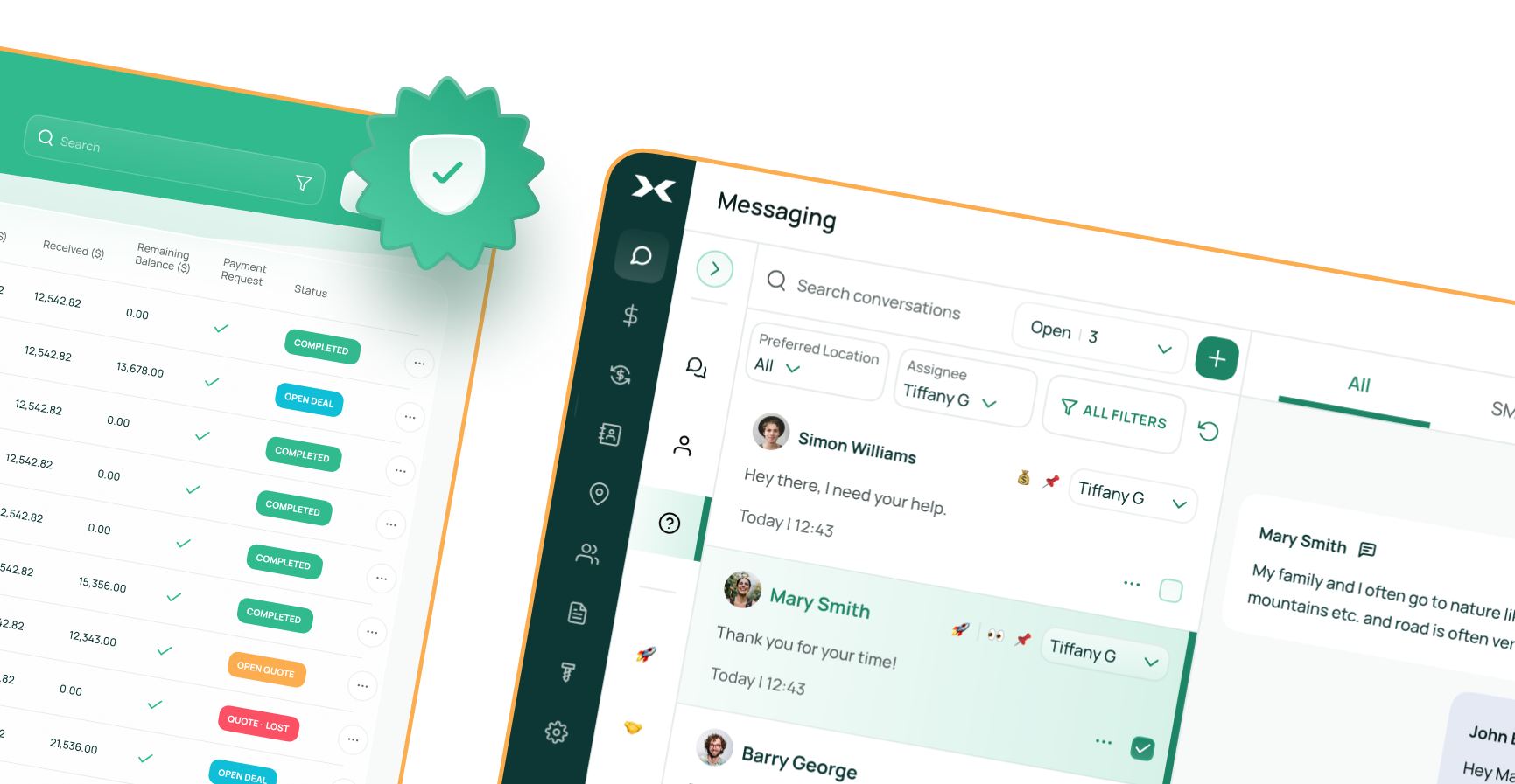 Dealership platform dashboard image